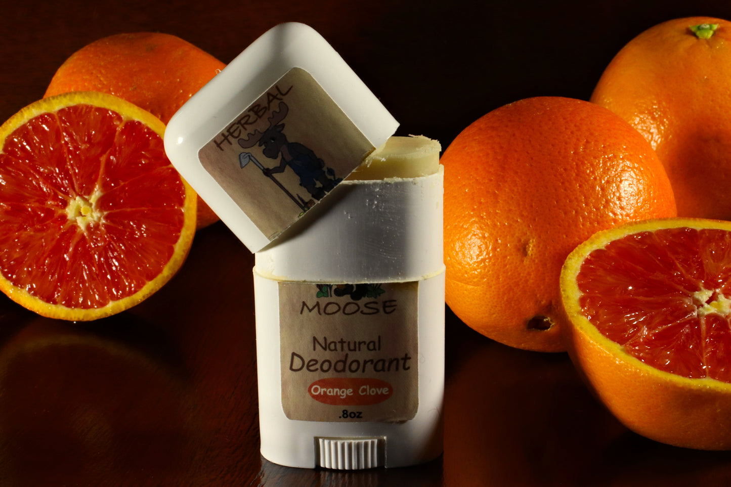 Herbal Moose Natural Deodorant.